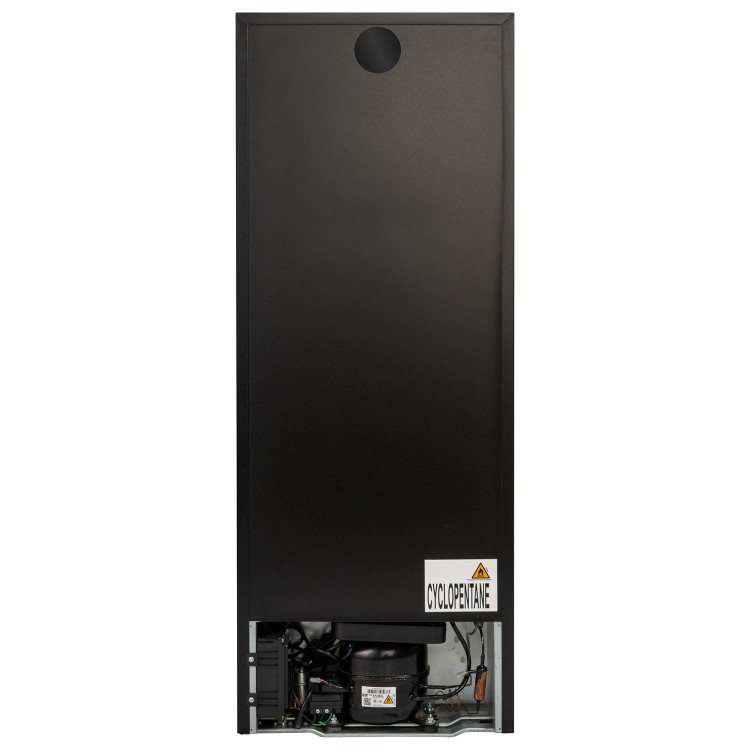 electriQ 86 Bottle Freestanding Wine Cooler - Black