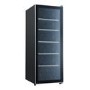 electriQ 86 Bottle Freestanding Wine Cooler - Stainless Steel