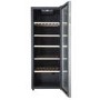 electriQ 86 Bottle Freestanding Wine Cooler - Stainless Steel