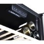 electriQ 86 Bottle Freestanding Wine Cooler - Stainless Steel