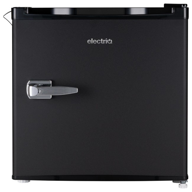 electriQ 30 Litre Table Top Freezer - Convertible Fridge Black