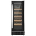 A1/eiQ30WINESS Refurbished electriQ eiQ30WINESS Freestanding 18 Bottle Under Counter Wine Cooler Stainless Steel