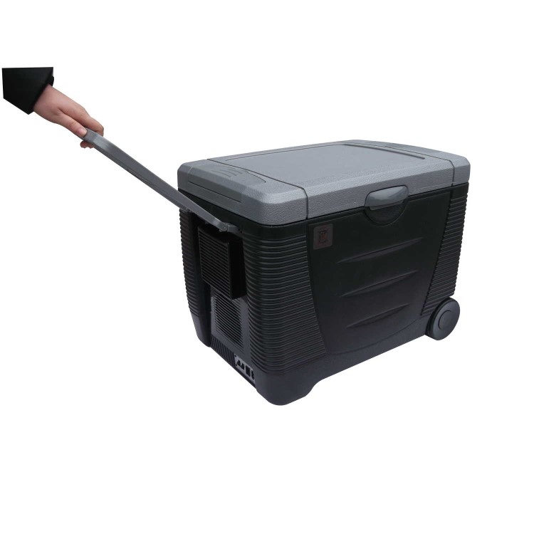 Refurbished electriQ eiQ45LCOOLBOXVE 45 Litre Portable Cooler Box Black