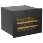 Refurbished electriQ eiQ45WINEBG In Column 28 Bottle  Wine Cooler Black
