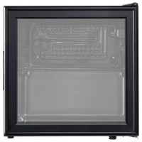 Refurbished electriQ eiQ46DCBLK Freestanding 46 Litre Drinks Fridge