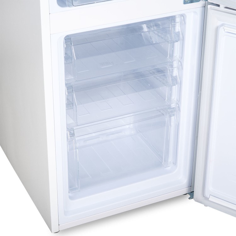 Refurbished electriQ eiQ50130TNF Freestanding 153 Litre 60/40  Frost Free Fridge Freezer