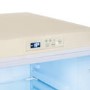 Refurbished electriQ eiQ50132RETROCTNF Freestanding 153 Litre 60/40 Retro Frost Free Fridge Freezer Cream