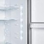 electriQ 282 Litre Fridge Freezer - Total No Frost in Stainless Steel
