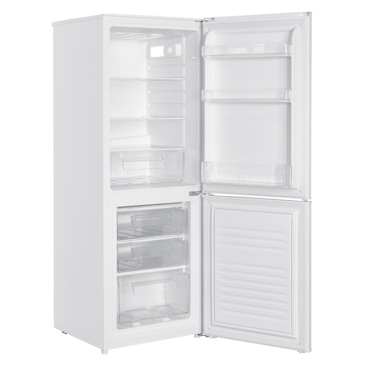 electriQ 207 Litre 60/40 Freestanding Fridge Freezer - White