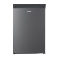 electriQ 91 Litre Freestanding Under Counter Freezer - Silver