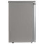 GRADE A1 - electriQ 91 Litre Freestanding Under Counter Freezer - Silver