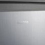 GRADE A1 - electriQ 91 Litre Freestanding Under Counter Freezer - Silver