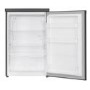 electriQ 127 Litre Freestanding Under Counter Larder Fridge - Silver