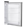 GRADE A1 - electriQ 127 Litre Freestanding Under Counter Larder Fridge - Silver