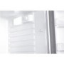 GRADE A1 - electriQ 127 Litre Freestanding Under Counter Larder Fridge - Silver
