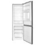 Refurbished electriQ eiQ60186INOX Freestanding 291 Litre 60/40 Frost Free Fridge Freezer Stainless Steel
