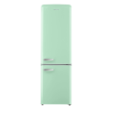 eiQ6040RETROGRN electriQ 244 Litre 60/40 Retro Freestanding Fridge Freezer - Mint Green
