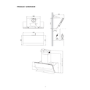 Refurbished electriQ eiQ60ANGLEGHBLHE 60cm Angled Cooker Hood with Hand Gesture Sensor Black