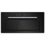 electriqQ 60cm Glass Canopy Cooker Hood - Black