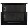 Refurbished electriQ eiQ60CANTABL 60cm Telescopic Cooker Hood with Auto Opening Black