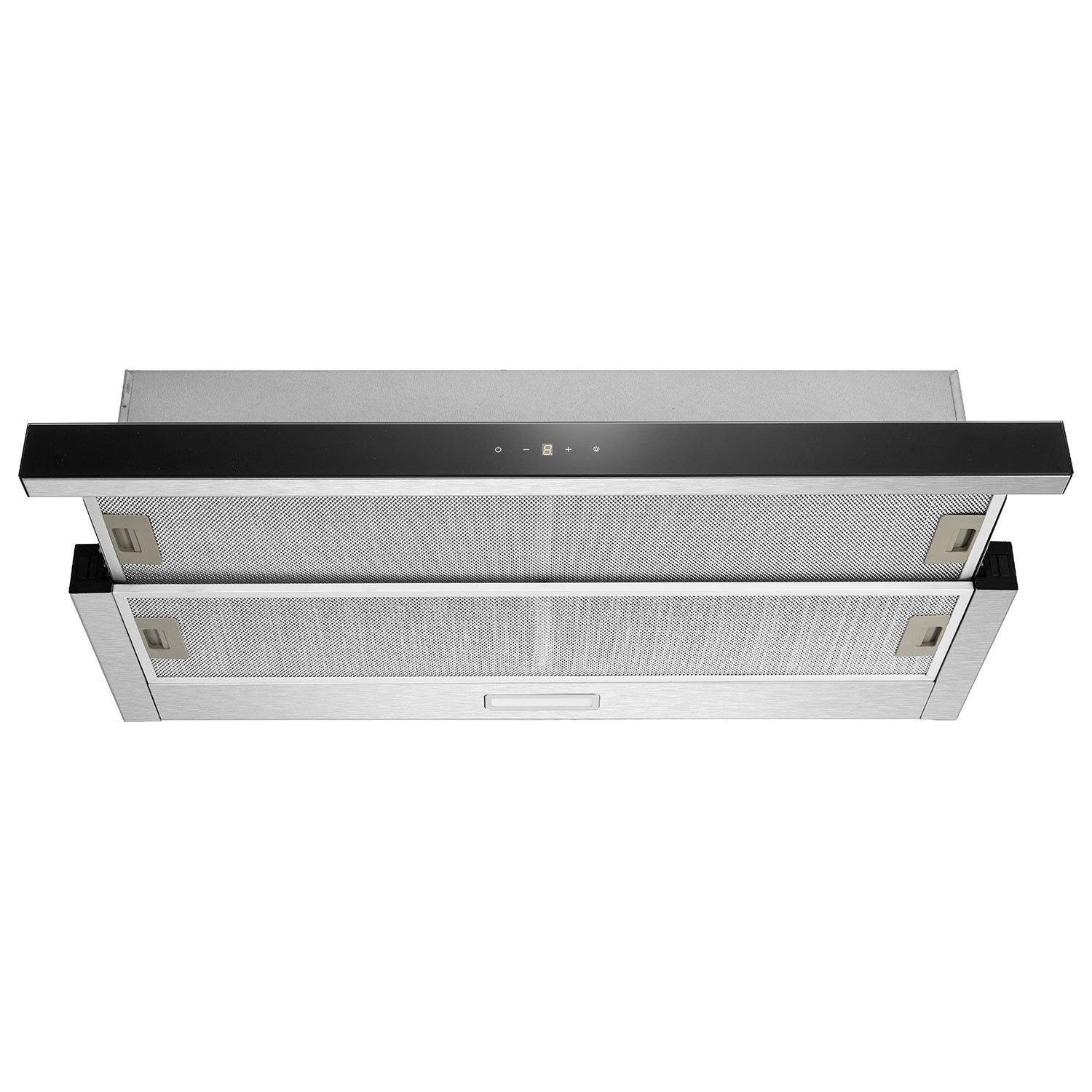 60cm Telescopic Canopy Cooker Hood Stainless Steel