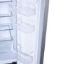 electriQ 320 Litre French Style American Fridge Freezer - Black Glass