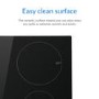 GRADE A2 - electriQ 60cm Four Zone Induction Hob with Bridge Zone