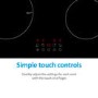 electriQ 60cm 4 Zone Induction Hob