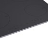 electriQ 60cm 4 Zone Plug In Induction Hob - Grey Painted