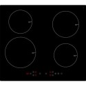 eiQ60INDTP electriQ 60cm 4 Zone 13amp Plug In Induction Hob