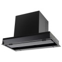 A1/eiQ60INTOUCHBL Refurbished electriQ eiQ60INTOUCHBL 60cm Integrated Cooker Hood with Gesture Control Black