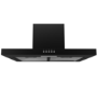 electriQ 60cm Slimline Button Control Chimney Hood - Black