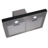 electriQ 60cm Slimline Touch Control Cooker Hood - Stainless Steel