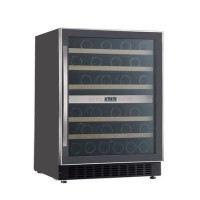 Refurbished electriQ eiQ60WINESS 46 Bottle Full Range Dual Zone Wine Cooler Stainless Steel Refurbished electriQ eiQ60WINESS 46 Bottle Full Range Dual Zone Wine Cooler Stainless Steel