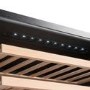 Refurbished electriQ eiQ60WINESS 46 Bottle Full Range Dual Zone Wine Cooler Stainless Steel