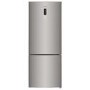 Refurbished electriQ eiQ70185FFINOX Freestanding 442 Litre 60/40 Frost Free Fridge Freezer Stainless Steel