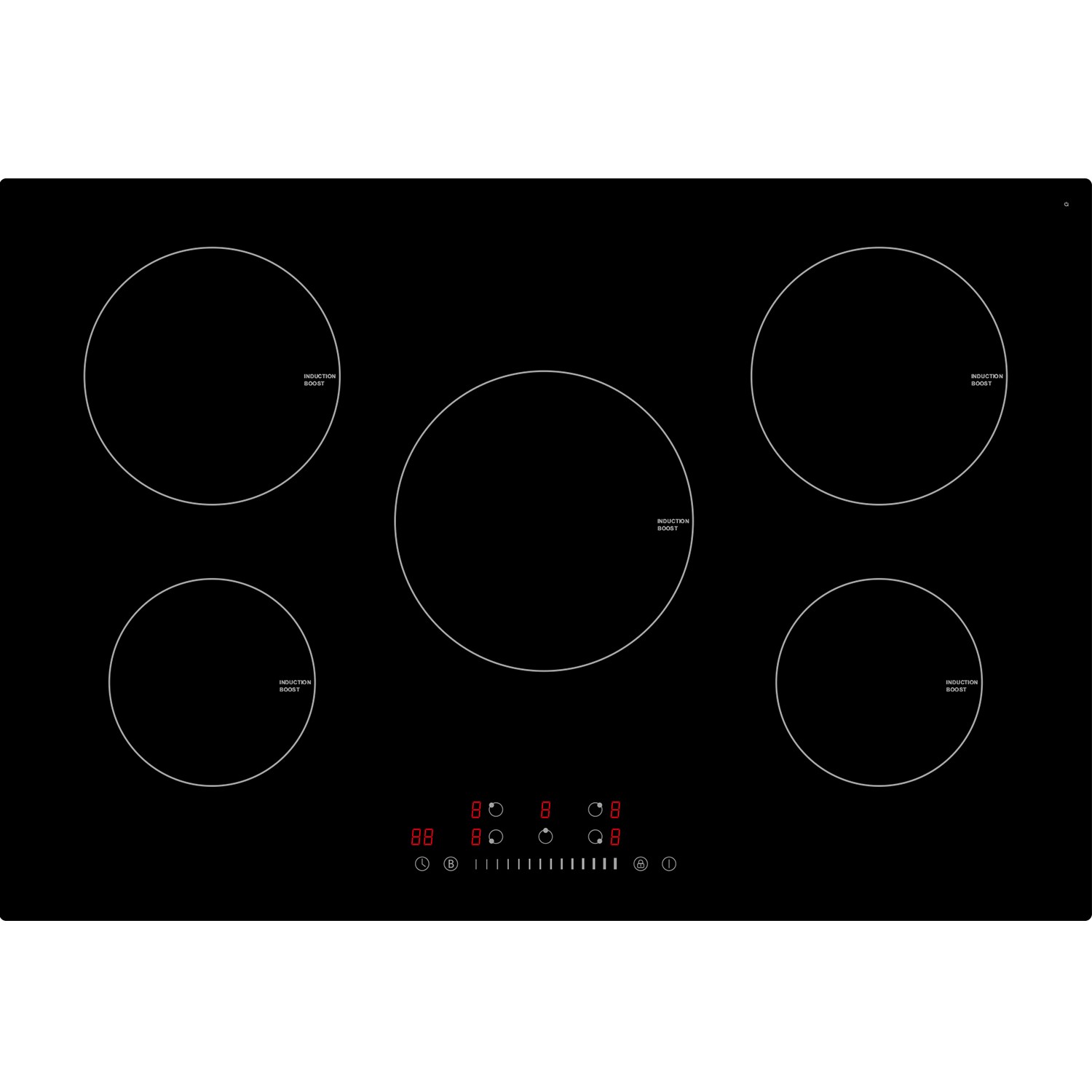 Electriq 77Cm 5 Zone Induction Hob iv93248c