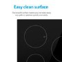 Refurbished electriQ eiQ77IND 77cm 5 Zone Induction Hob Black