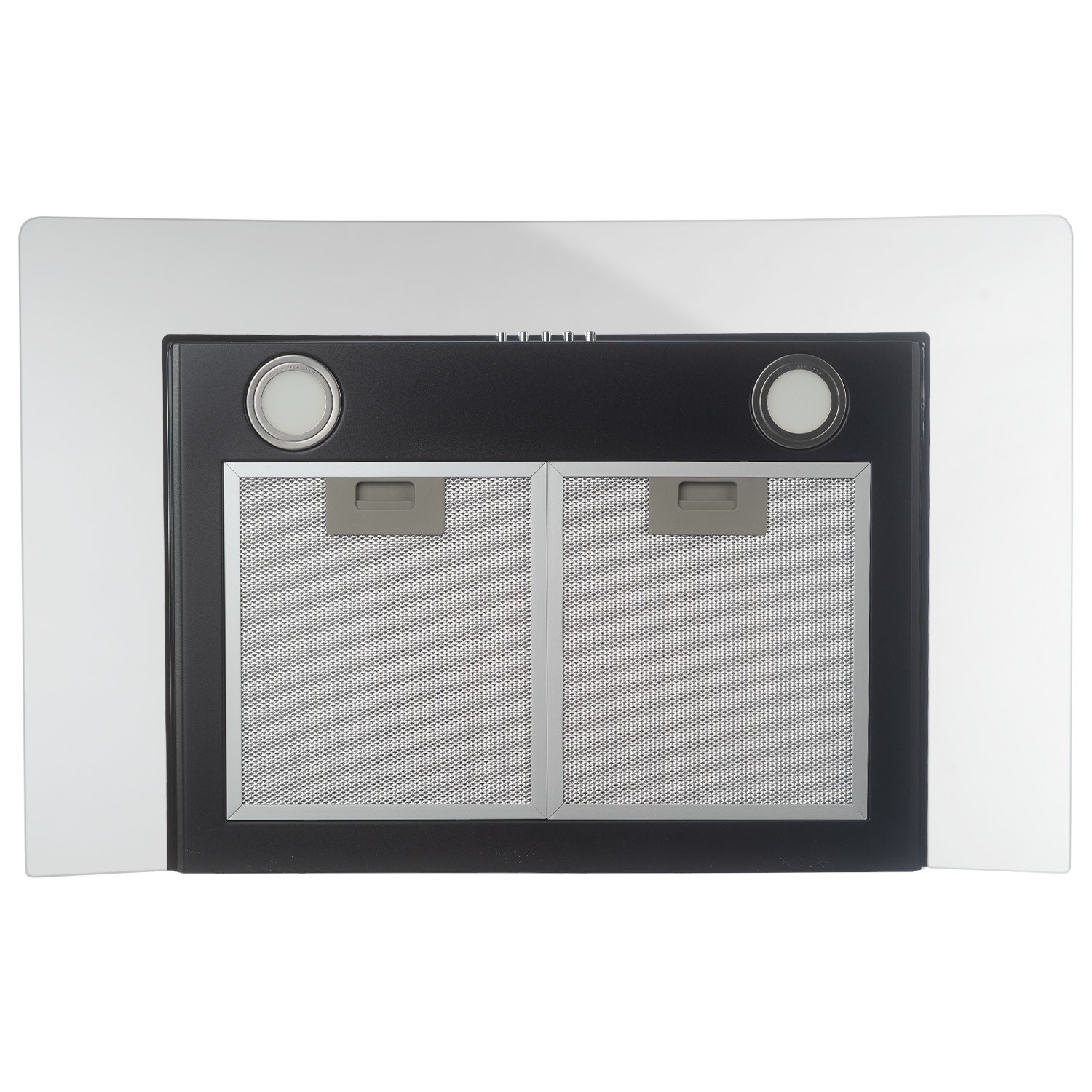 cata curved glass cooker hood