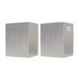 electriQ 75cm Curved Glass Chimney Cooker Hood - Stainless Steel