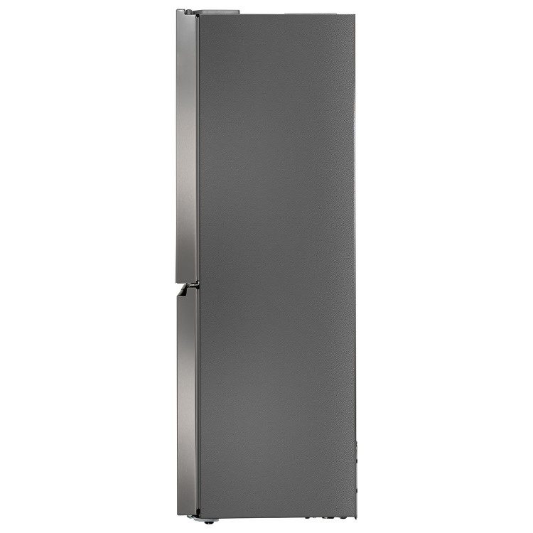 Refurbished electriQ GRADE A2 - Refurbished 415 Litre Four Door American Fridge Freezer with Water Dispenser - Stainless Steel