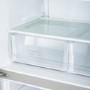 Refurbished electriQ 415 Litre Four Door American Fridge Freezer with Water Dispenser - Stainless Steel