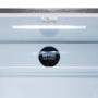 Refurbished electriQ 415 Litre Four Door American Fridge Freezer with Water Dispenser - Stainless Steel