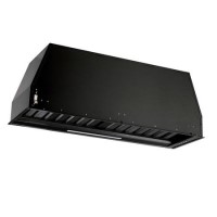 electriQ 85cm Canopy Cooker Hood with Baffle Filters - Black