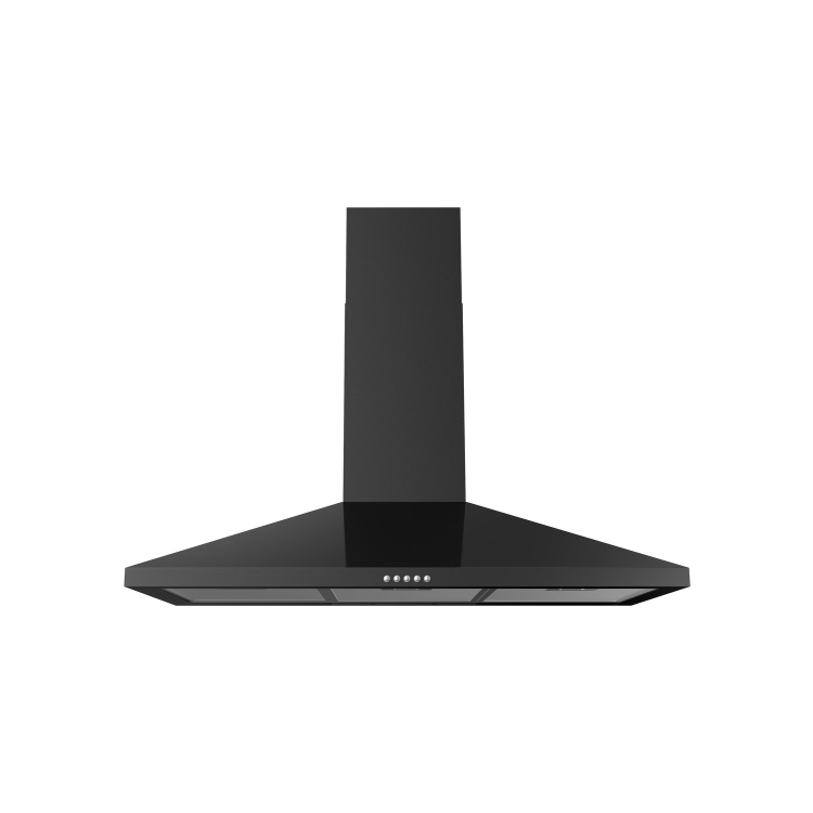 Refurbished electriQ eiQ90CHIMBLv2 90cm Traditional Chimney Cooker Hood Black