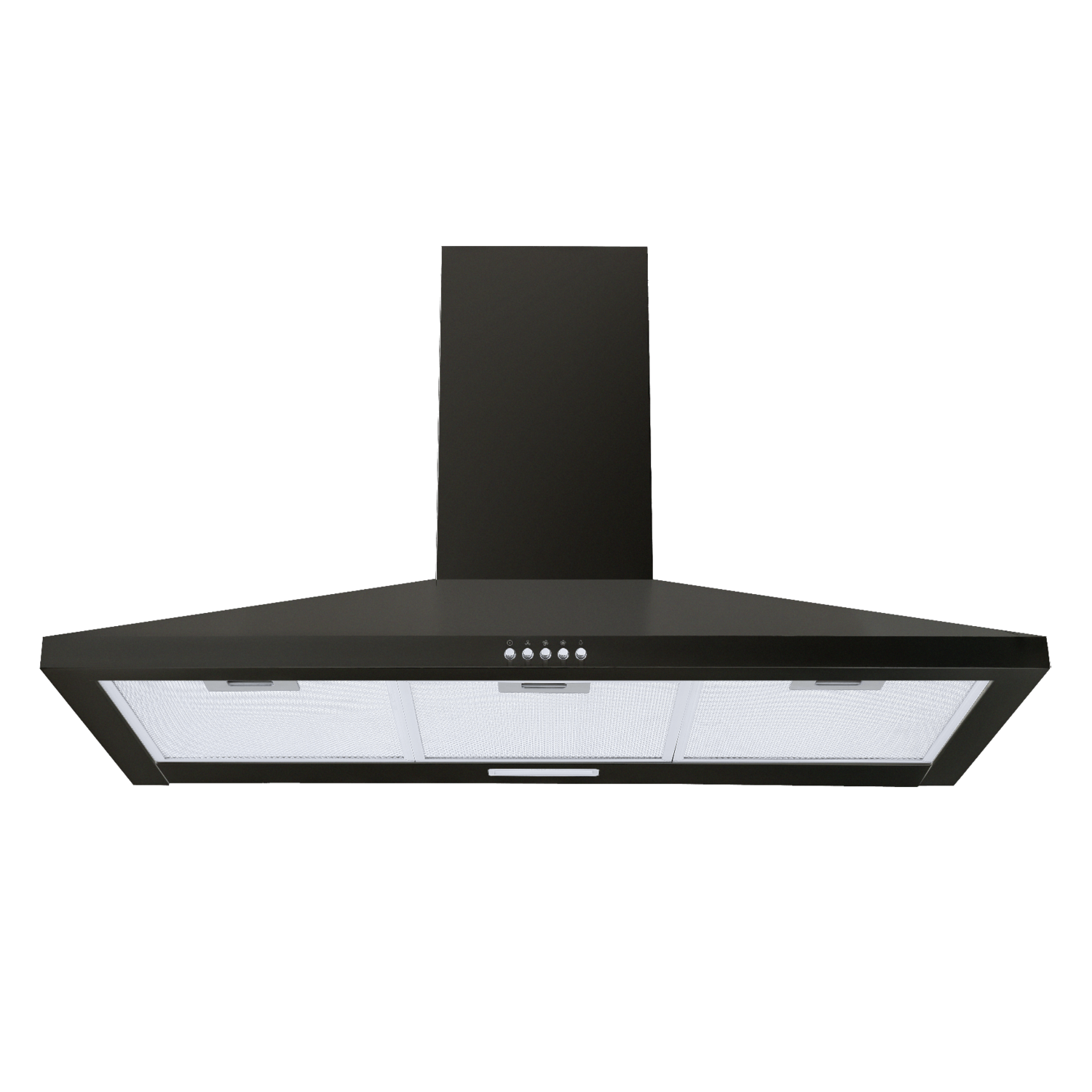 electriQ 90cm Traditional Chimney Cooker Hood - Black electriQ 90cm Traditional Chimney Cooker Hood - Black