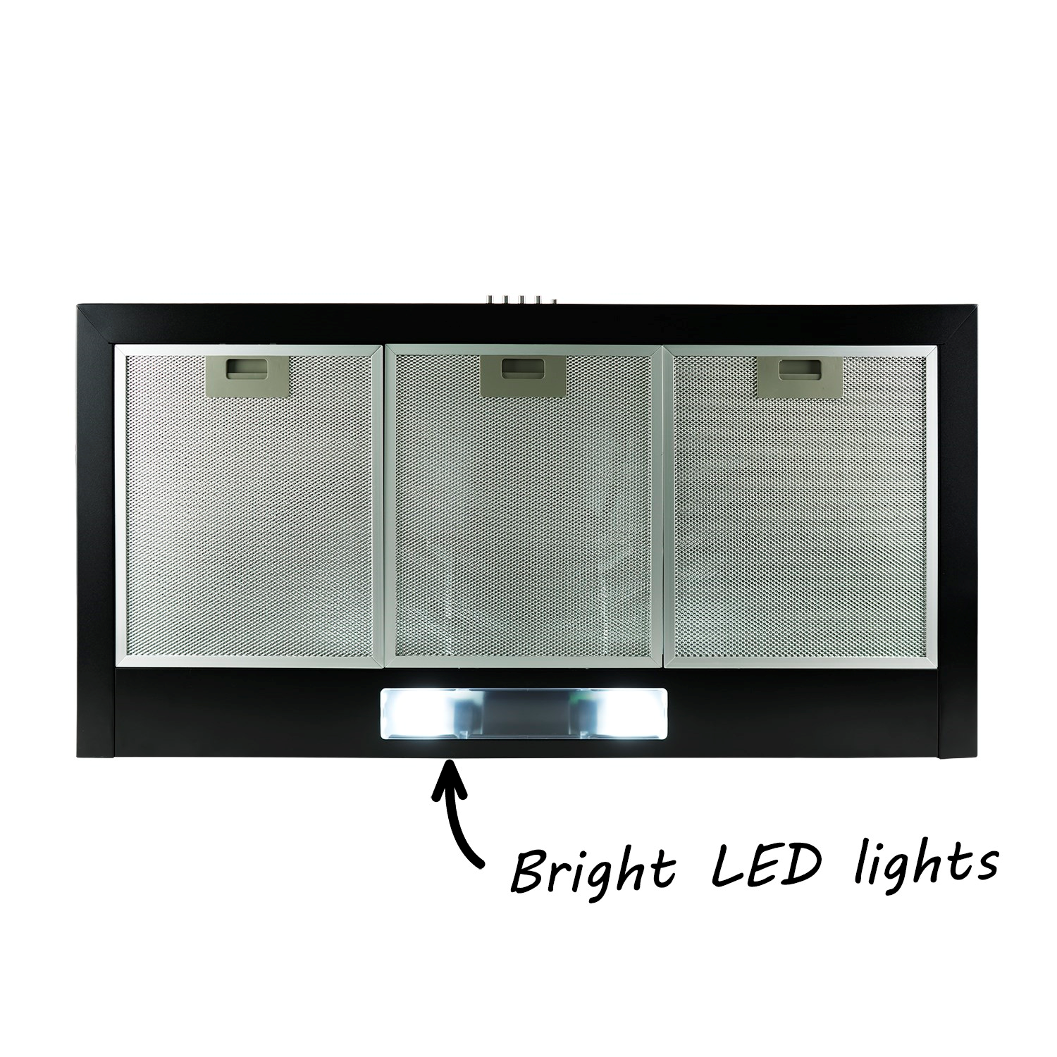 electriQ 90cm Traditional Chimney Cooker Hood - Black electriQ 90cm Traditional Chimney Cooker Hood - Black