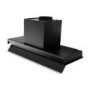 Refurbished electriQ eiQ90INTOUCHBL 90cm Integrated Cooker Hood with Gesture Control Black