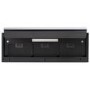 Refurbished electriQ eiQ90INTOUCHBL 90cm Integrated Cooker Hood with Gesture Control Black