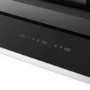 Refurbished electriQ eiQ90INTOUCHBL 90cm Integrated Cooker Hood with Gesture Control Black